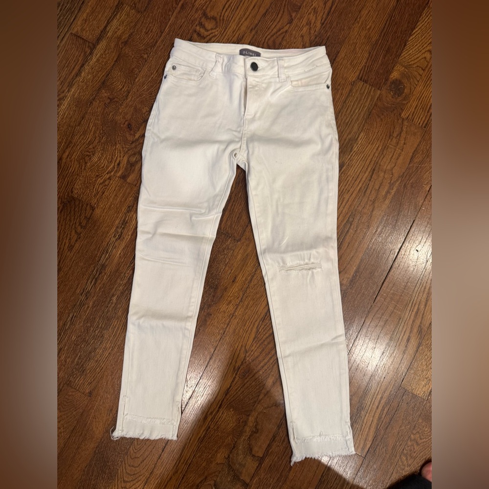 DL1961 Girls White Skinny Jeans Size 12